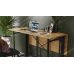 Стол-книга трансформер Орион 3 Ferrum-decor 750x1150x880 Черный металл ДСП Дуб Артизан 16 мм (FRD-105086)