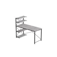 Компьютерный стол Ferrum-decor Джек 75x140x60 Серый ДСП Бетон (FRD-104420)