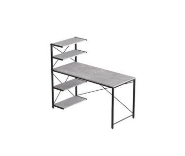 Компьютерный стол Ferrum-decor Джек 75x140x60 Серый ДСП Бетон (FRD-104420)