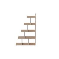 Этажерка Ferrum-decor Стелла 1600x1020x300 Белый металл ДСП Дуб Сан-Марино (FRD-103467)