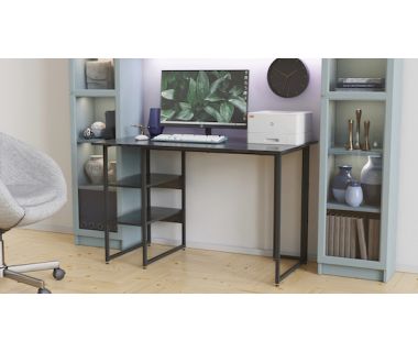 Комп'ютерний стіл Гаррі 75x120x70 сірий ДСП Сосна Кембра 16мм FRD-101475