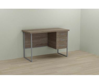 Комп'ютерний стіл Ferrum-decor Гаррі 75x120x70 сірий ДСП Дуб Сонома Труфель 32мм (FRD-101478)