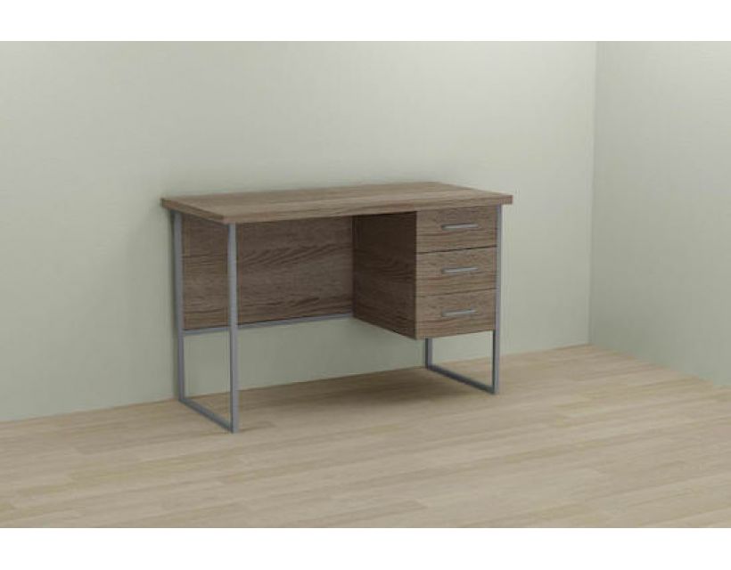 Комп'ютерний стіл Ferrum-decor Гаррі 75x120x70 сірий ДСП Дуб Сонома Труфель 32мм (FRD-101478)