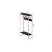 Вешалка напольная Ferrum-decor Трелис 14 180x90x38 белый ДСП Венге 16мм (FRD-104354)