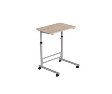 Стіл приставний Аміго 62x60x40 метал Сірий ДСП Дуб Сан-Марино 16мм FRD-102541