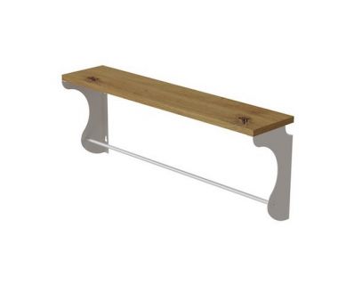 Полиця настінна Ferrum-decor Юзіби 270x600x150 метал Білий ДСП Дуб Артизан 16 мм (FRD-102686) Полиця настінна Ferrum-decor Юзіби 270x600x150 метал Білий ДСП Дуб Артизан 16 мм (FRD-102686)