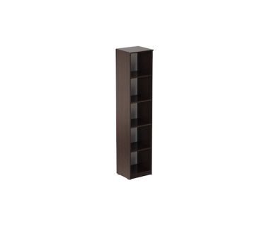 Пенал Анжело Ferrum-decor на 5 полок 1900x400x380 ДСП Венге Магия 16 мм (FRD-104901)