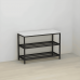 Банкетка универсальная Ferrum-decor Слайм 45x63x26 черный ДСП Белый 16мм (FRD-104070)