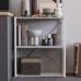 Етажерка 3/60 Ferrum-decor Серії Коннект 75x60x28 білий ДСП Бетон 16мм (FRD-104262)