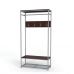 Вешалка напольная Ferrum-decor Трелис 15 180x90x38 серый ДСП Венге 16мм (FRD-105518)