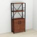 Етажерка 3/60 Ferrum-decor Серії Конект із тумбою 144x60x28 Чорний ДСП Венге (FRD-105534)
