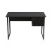 Компьютерный стол Дакота 76x120x60 черный ДСП Сосна Кембра 32мм FRD-101925