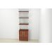 Этажерка 4/60 Ferrum-decor Серии Конект с тумбой 179x60x28 Белый ДСП Венге (FRD-105538)