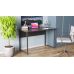 Компьютерный стол Майк 75x120x70 черный ДСП Сосна Кембра 16мм FRD-103891