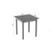 Стіл кухонний Ferrum-decor Дієго 75x70x70 Сірий ДСП Бетон 16мм (FRD-105574)