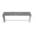 Настінна полиця Ferrum-decor Комфі 260x700x240 метал Білий ДСП Бетон 16 мм (FRD-102771)