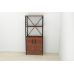 Етажерка 3/60 Ferrum-decor Серії Конект із тумбою 144x60x28 Чорний ДСП Венге (FRD-105534)