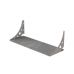 Полка настенная Ferrum-decor Ханди 2 240x700x240 металл Белый ДСП Бетон 16 мм (FRD-102609)