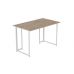 Компьютерный стол Ferrum-decor Ханна 75x140x60 белый ДСП Дуб Артизан 32мм (FRD-104018)
