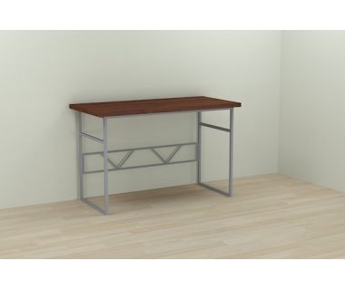 Компьютерный стол Ferrum-decor Райан 75x100x70 серый ДСП Венге 32мм (FRD-106031)