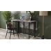 Стол-книга трансформер Орион 3 Ferrum-decor 750x1150x880 Черный металл ДСП Бетон 16 мм (FRD-105087)