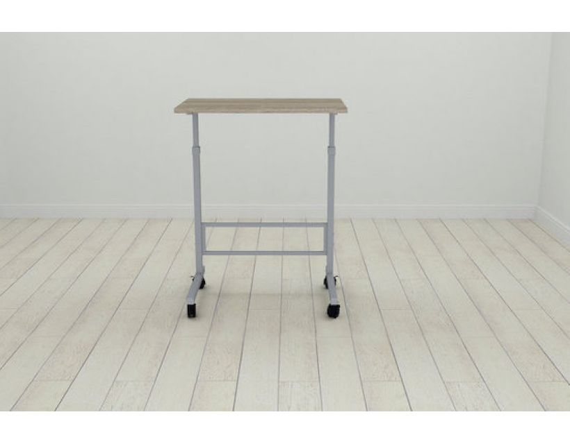 Стіл приставний Ferrum-decor Аміго 62x60x40 метал Сірий ДСП Дуб Дуб Сонома Трюфель 16мм (FRD-102544)