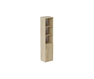 Пенал Анжело Ferrum-decor на 4 полки с 1 дверью 1900x400x380 ДСП Дуб Сонома 16 мм (FRD-104914)