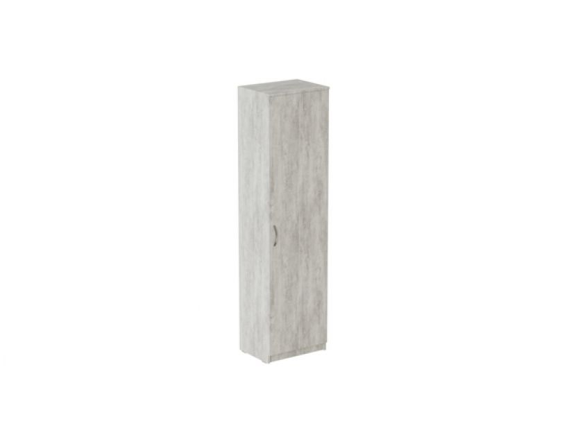Пенал Анжело Ferrum-decor на 5 полок с дверью 1900x500x380 ДСП Бетон 16 мм (FRD-104947)