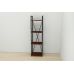 Етажерка 4/34 Ferrum-decor Серії Коннект 120x34x28 чорний ДСП Венге 16мм (FRD-105550)