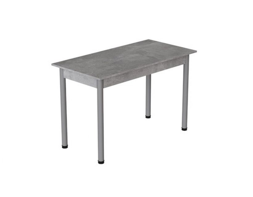 Стіл кухонний Ferrum-decor Беніта 75x120x70 Сірий ДСП Бетон 16мм (FRD-105568)