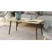 Стіл журнальний Монтана Ferrum-decor 45x100x50 Чорний метал ДСП Дуб Сонома 16 мм (FRD-106714)