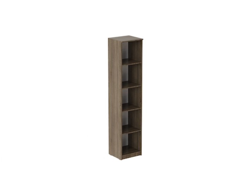 Пенал Анжело Ferrum-decor на 5 полок 1900x400x380 ДСП Дуб Сонома Трюфель 16 мм (FRD-104903)