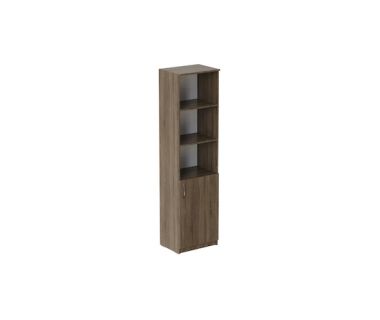 Пенал Анжело Ferrum-decor на 4 полки с 1 дверью 1900x500x380 ДСП Дуб Сонома Трюфель 16 мм (FRD-104952)