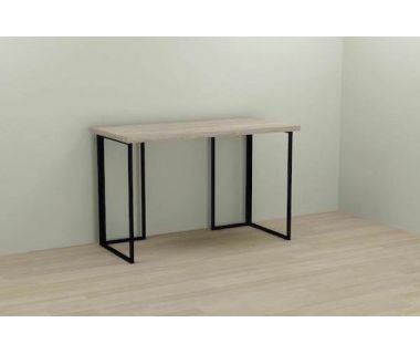 Комп'ютерний стіл Ferrum-decor Ханна 76x120x60 чорний ДСП Дуб Сонома 32мм (FRD-103487)