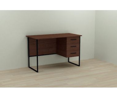 Компьютерный стол Ferrum-decor Гарри 75x140x70 черный ДСП Венге 16мм (FRD-105766) Компьютерный стол Ferrum-decor Гарри 75x140x70 черный ДСП Венге 16мм (FRD-105766)