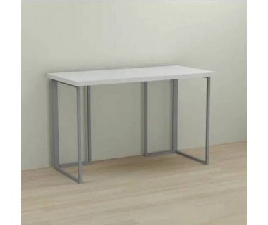 Комп'ютерний стіл Ferrum-decor Ханна 75x100x70 сірий ДСП Білий 32мм (FRD-101426) Комп'ютерний стіл Ferrum-decor Ханна 75x100x70 сірий ДСП Білий 32мм (FRD-101426)