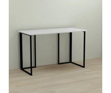 Комп'ютерний стіл Ferrum-decor Ханна 76x140x60 чорний ДСП Білий 32мм (FRD-103496)