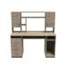 Стол компьютерный Анжело Ferrum-decor 1400x1422x600 ДСП Дуб Артизан 16 мм (FRD-104705)