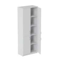Шафа Анжело Ferrum-decor на 5 полиць з 4 дверима 1900x700x380 ДСП Біла 16 мм (FRD-105037)