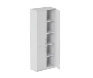 Шкаф Анжело Ferrum-decor на 5 полок с 4 дверями 1900x700x380 ДСП Белый 16 мм (FRD-105037) Шкаф Анжело Ferrum-decor на 5 полок с 4 дверями 1900x700x380 ДСП Белый 16 мм (FRD-105037)