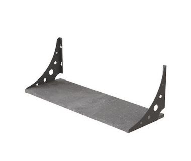 Полка настенная Ferrum-decor Ханди 2 240x500x240 металл Серый ДСП Бетон 16 мм (FRD-102574)