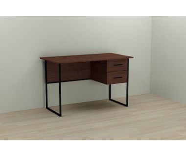 Компьютерный стол Ferrum-decor Дакота 75x140x70 черный ДСП Венге 16мм (FRD-105790) Компьютерный стол Ferrum-decor Дакота 75x140x70 черный ДСП Венге 16мм (FRD-105790)