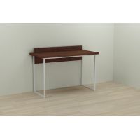 Компьютерный стол Ferrum-decor Скай 75x100x70 белый ДСП Венге 32мм (FRD-106065)