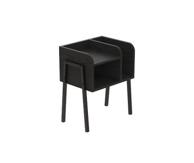 Тумба модульна Амелі 540x450x320 метал Чорний ДСП Сосна Кембра 16мм FRD-103006