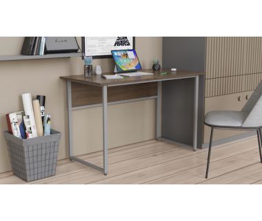 Комп'ютерний стіл Ferrum-decor Коді 75x120x60 сірий ДСП Дуб Сонома Труфель 16мм (FRD-101663)