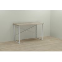 Компьютерный стол Ferrum-decor Дейв 75x120x70 белый ДСП Дуб Сонома 32мм (FRD-102182)