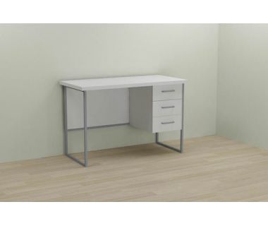 Комп'ютерний стіл Ferrum-decor Гаррі 75x120x70 сірий ДСП Білий 32мм (FRD-101476)