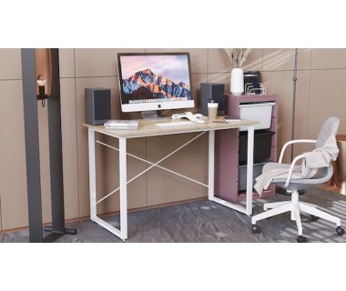 Компьютерный стол Ferrum-decor Дейв 75x140x70 белый ДСП Дуб Сонома 16мм (FRD-102187) Компьютерный стол Ferrum-decor Дейв 75x140x70 белый ДСП Дуб Сонома 16мм (FRD-102187)