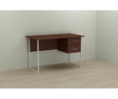 Комп'ютерний стіл Ferrum-decor Дакота 75x140x70 білий ДСП Венге 16мм (FRD-105786)