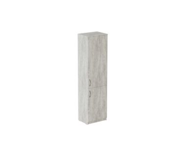Пенал Анжело Ferrum-decor на 5 полок с 2 дверями 1900x500x380 ДСП Бетон 16 мм (FRD-104959)